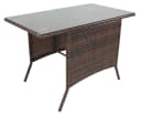 VCM Gartentisch Raloso Braun mit Glasplatte Bild 5