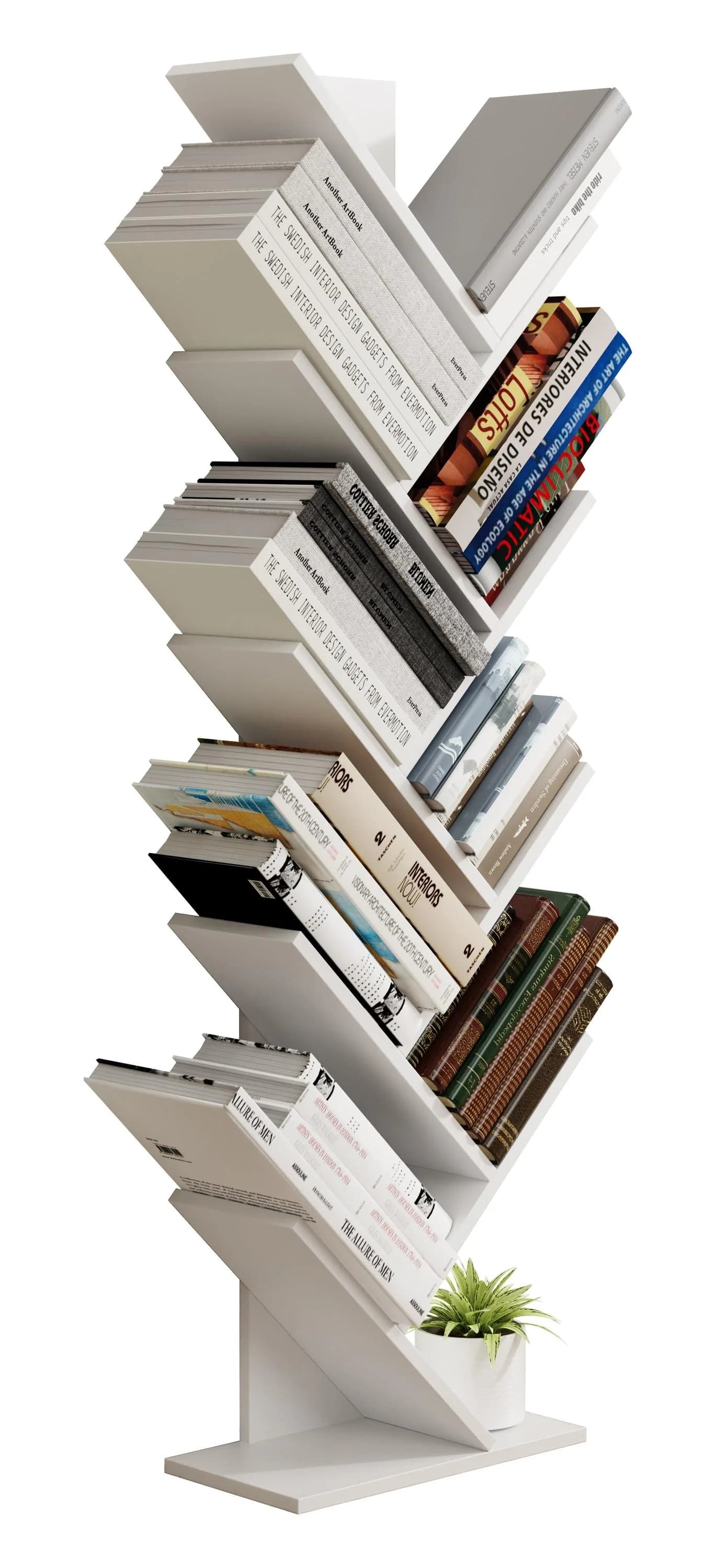 VCM Bücherregal Nulis XL Holz Aufbewahrung Standregal - Bild 2