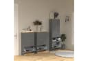 VCM Schuhschrank Holz 3 Klappen Halom M Bild 5