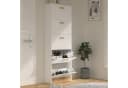 VCM Schuhschrank Halom XL Weiß 5 Fächer Holz Bild 4