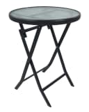 VCM Gartentisch rund klappbar Metall Glas Bild 4
