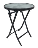 VCM Gartentisch rund klappbar Metall Glas Bild 5