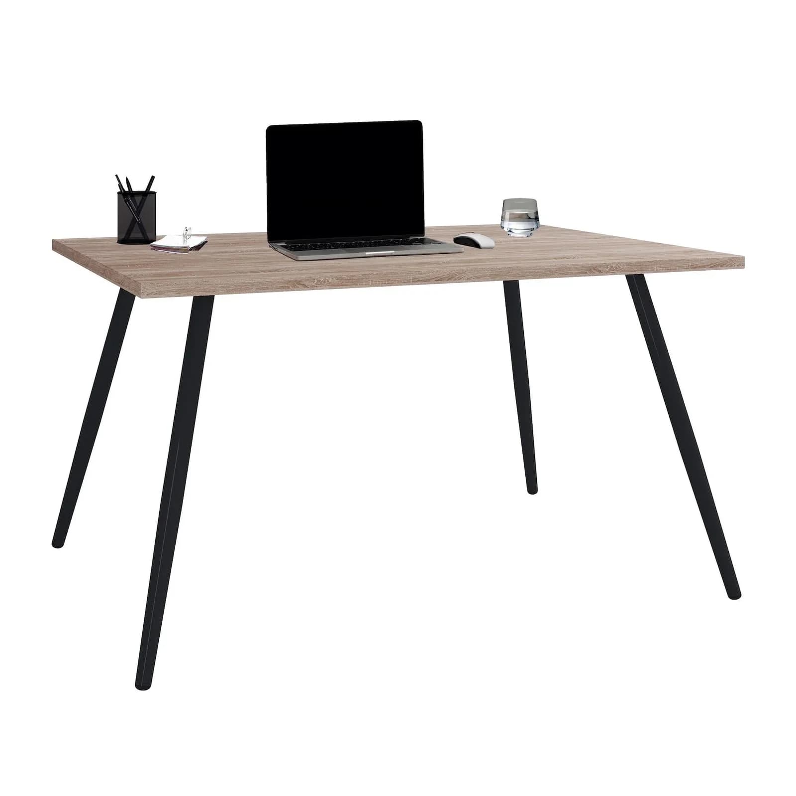VCM Schreibtisch Salia Skandinavisch Retro Look 80x50 cm