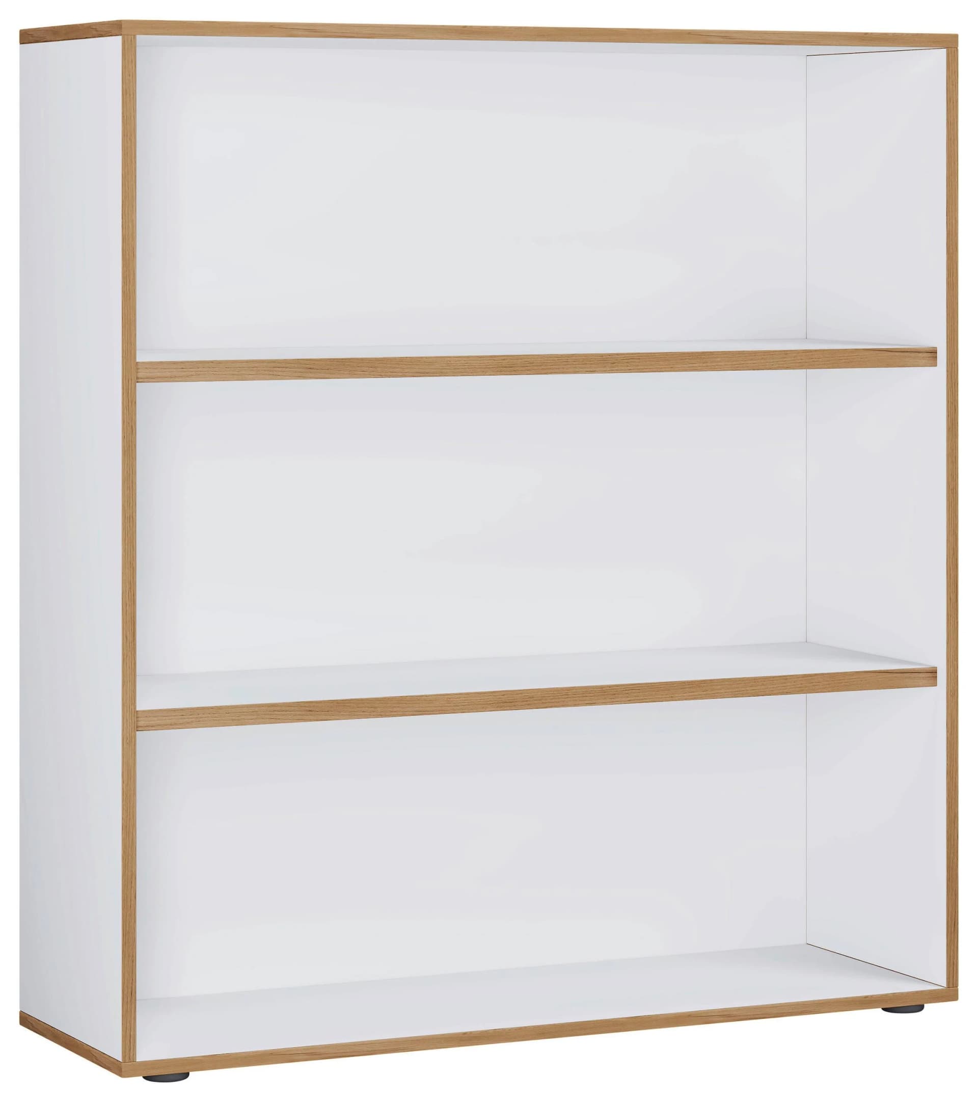 VCM Bücherregal Salia Weiß 3-fach Holzregal Büro - Bild 2