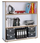 VCM Bücherregal Salia Weiß 3-fach Holzregal Büro Bild 3