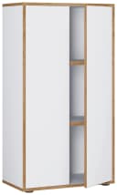 VCM Aktenschrank Salia Weiß 3-fach mit Drehtüren Bild 2