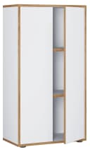 VCM Aktenschrank Salia Weiß 3-fach mit Drehtüren Bild 3