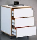 VCM Rollcontainer Beistellcontainer mit drei Schubladen Bild 4