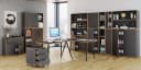 VCM Rollcontainer Salia 3 Schubladen Anthrazit Holz Bild 5