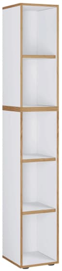 VCM Bücherregal Salia Weiß 5-fach höhenverstellbar Bild 2