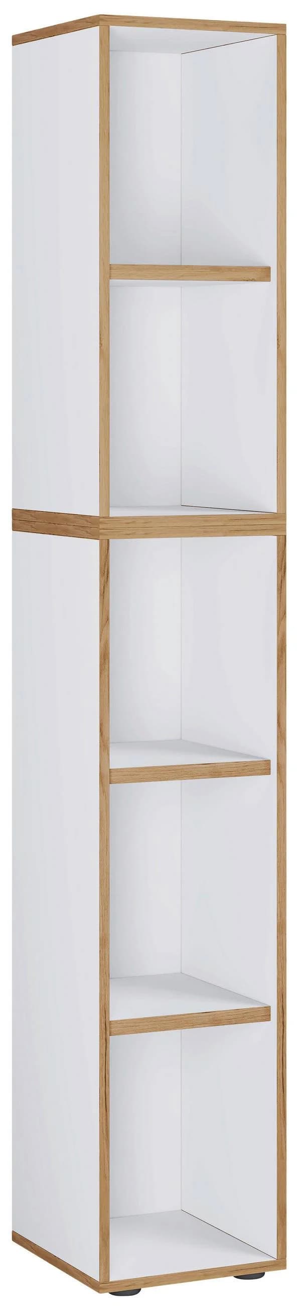 VCM Bücherregal Salia Weiß 5-fach höhenverstellbar - Bild 2
