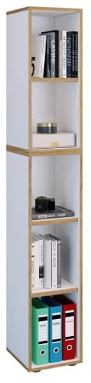 VCM Bücherregal Salia Weiß 5-fach höhenverstellbar Bild 3