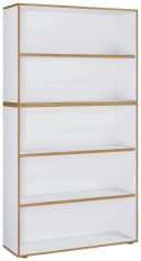 VCM Salia Bücherregal Weiß 5-fach Holzregal Bild 2