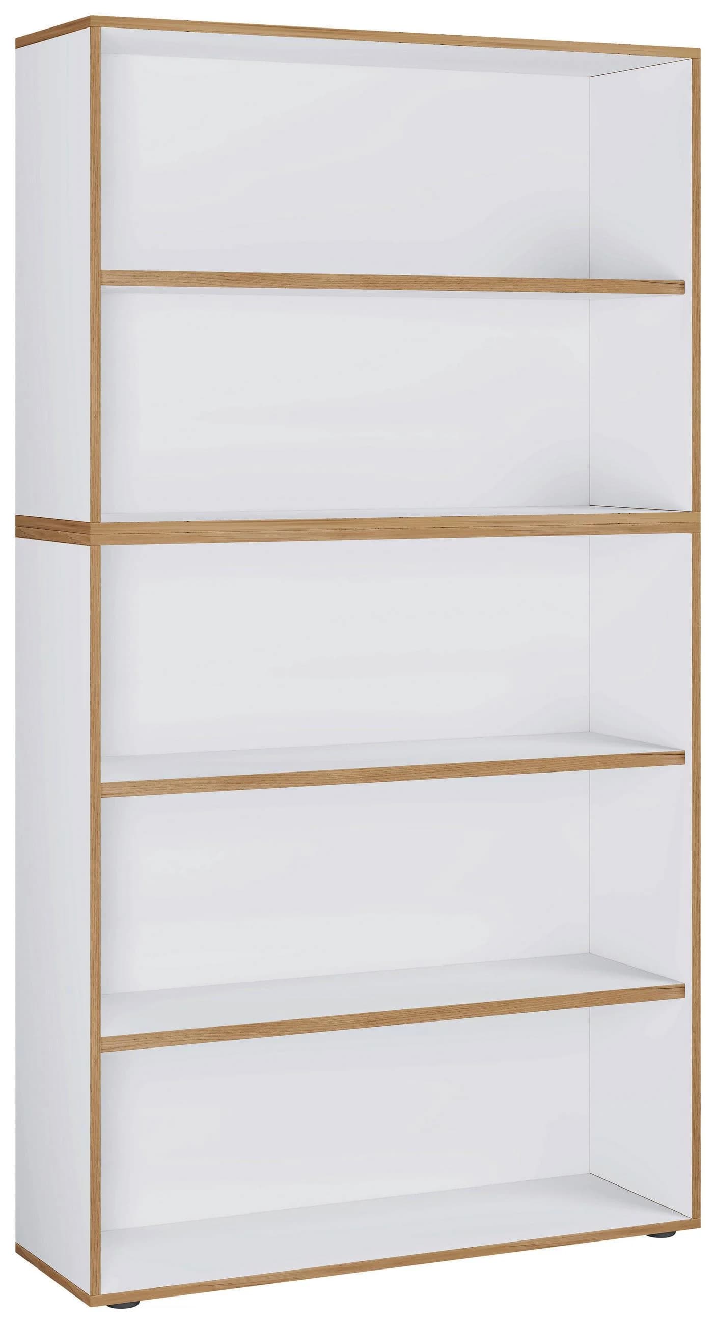 VCM Salia Bücherregal Weiß 5-fach Holzregal - Bild 2