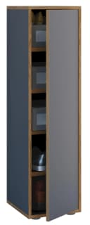 VCM Schuhschrank Salia B30 Anthrazit 5 Fächer Push-to-Open Bild 2