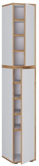 VCM Schuhschrank Salia Weiß 9 Fächer Push-to-Open Bild 2