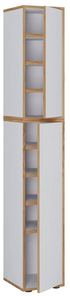 VCM Schuhschrank Salia Weiß 9 Fächer Push-to-Open - Bild 2