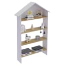 VCM Kinderregal Malusa Standregal Holz Braun/Weiß Bild 1