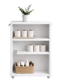 Midischrank VCM Holz Badschrank Nilari 61 x 20 x 45 cm Weiß Bild 1