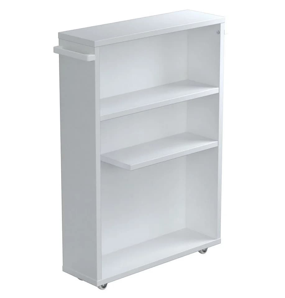 Midischrank VCM Holz Badschrank Nilari 61 x 20 x 45 cm Weiß - Bild 3