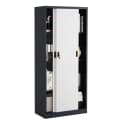 VCM Metall Büroschrank Aktenschrank Büromöbel Bild 1