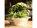 UNUS GARDEN Zinkwanne Rund mit Griffen Bild 1