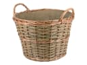 UNUS HOME Kaminholzkorb Weide mit 2 Griffen braun Bild 2