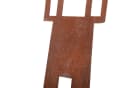 UNUS GARDEN Gartenstecker Leuchtturm Metall Braun Edelrost Bild 3