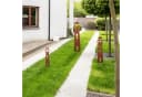 UNUS GARDEN Gartenstecker Leuchtturm Metall Braun Edelrost Bild 4