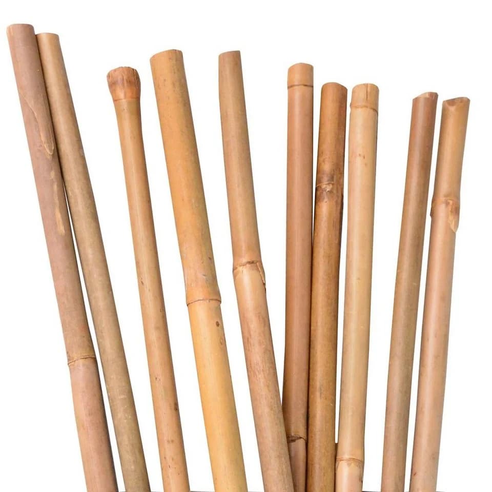 UNUS GARDEN Bambusstäbe 120 cm Set 100 St. Rankhilfe Natur - Bild 2