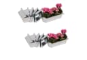 UNUS GARDEN Blumenkasten Zink Europalette 38cm Bild 2