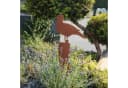 UNUS GARDEN Gartenstecker Möwe Rostoptik Metall Bild 1