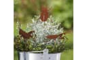 UNUS GARDEN Gartenstecker 5er Set Insekten Rostoptik Metall Bild 5