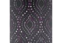 UNUS GARDEN Solarlaterne Metall Schwarz/Rosa mit Pfauenfeder-Lichteffekt Bild 5
