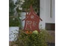 UNUS GARDEN Gartenstecker 3er Set Hexe Hexenhaus Fledermaus Rostoptik Bild 5