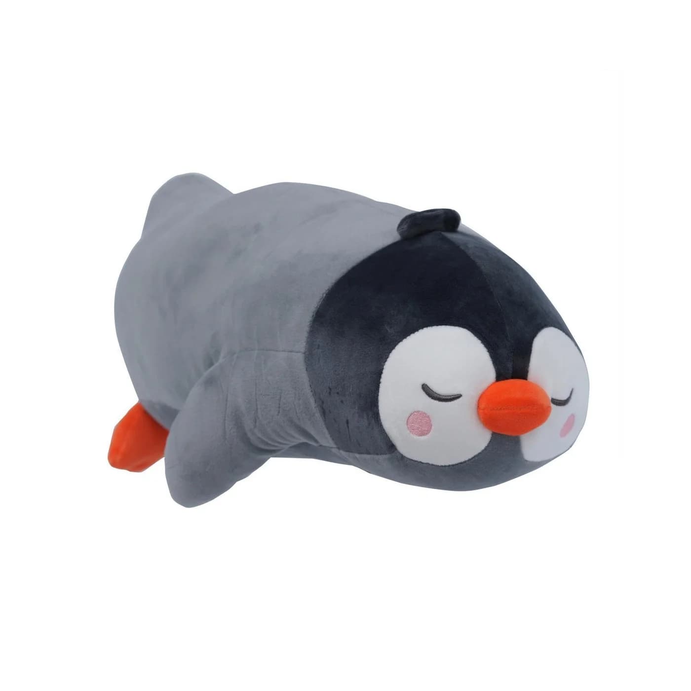 UNUS HOME Seitenschläferkissen Pinguin Grau Plüsch - Bild 2