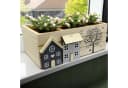 UNUS HOME Dekokisten 3er Set Weiß Holz Pflanzbar Bild 1