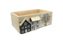 UNUS HOME Dekokisten 3er Set Weiß Holz Pflanzbar Bild 4