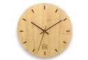 UNUS HOME Bambus Wanduhr 30 cm Naturfarben Bild 2