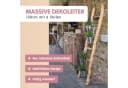 UNUS HOME Regalleiter Deko-Holzleiter Old-Look Eschenholz Bild 1