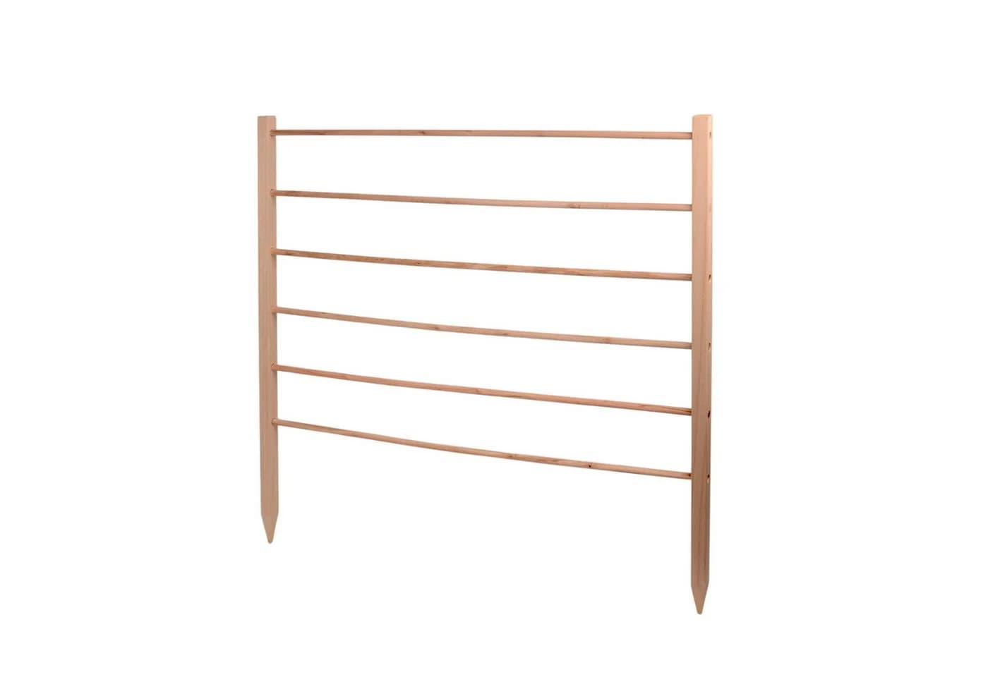 UNUS GARDEN Spalier Rankhilfe Leiter aus Holz Natur 100cm - Bild 2