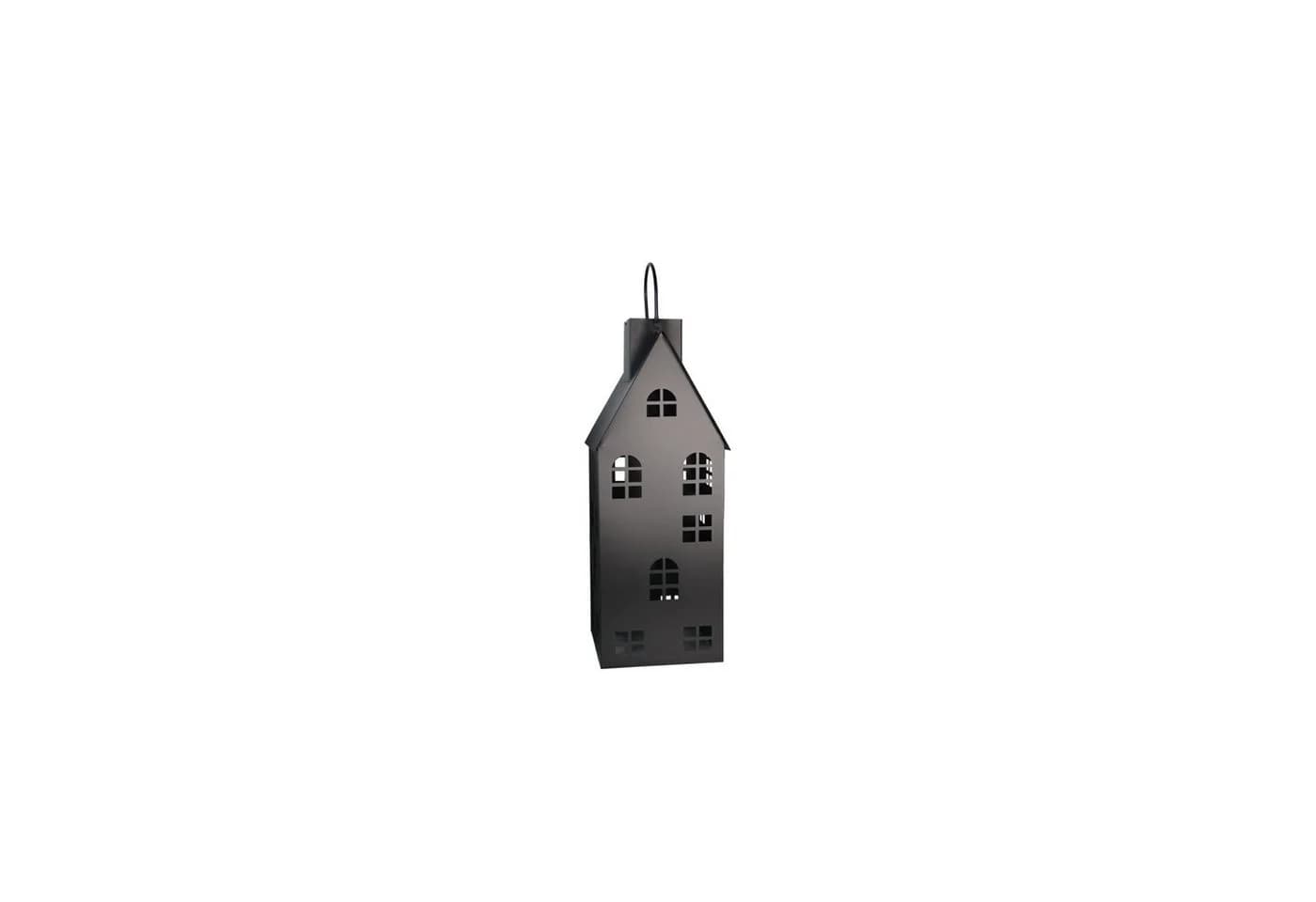 UNUS GARDEN LED Solarleuchte Metall-Häuser 3er Set Schwarz