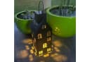 UNUS GARDEN LED Solarleuchte Metall-Häuser 3er Set Schwarz Bild 4