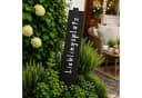 UNUS GARDEN Gartenstecker Metallschild "Lieblingsplatz" Schwarz Bild 1