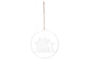 UNUS HOME Wanddekoobjekt Aufhänger Blumenornament Metall Rost/Schwarz Bild 2