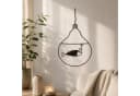 UNUS HOME Wanddeko Glühbirne mit Fischmotiv Metall schwarz Bild 5