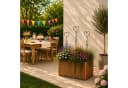UNUS GARDEN Gartenstecker Herzen 3er Set Schwarz Metall Bild 3