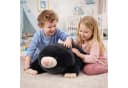 UNUS HOME Plüschfigur Kuscheltier Maulwurf 80 cm schwarz Bild 1