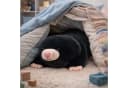 UNUS HOME Plüschfigur Kuscheltier Maulwurf 80 cm schwarz Bild 4