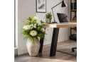 UNUS HOME Kunstpflanze mit Vase Blumengesteck Weiß/Grün Bild 1
